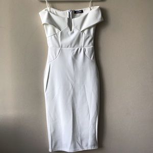 Misguided off shoulder dress